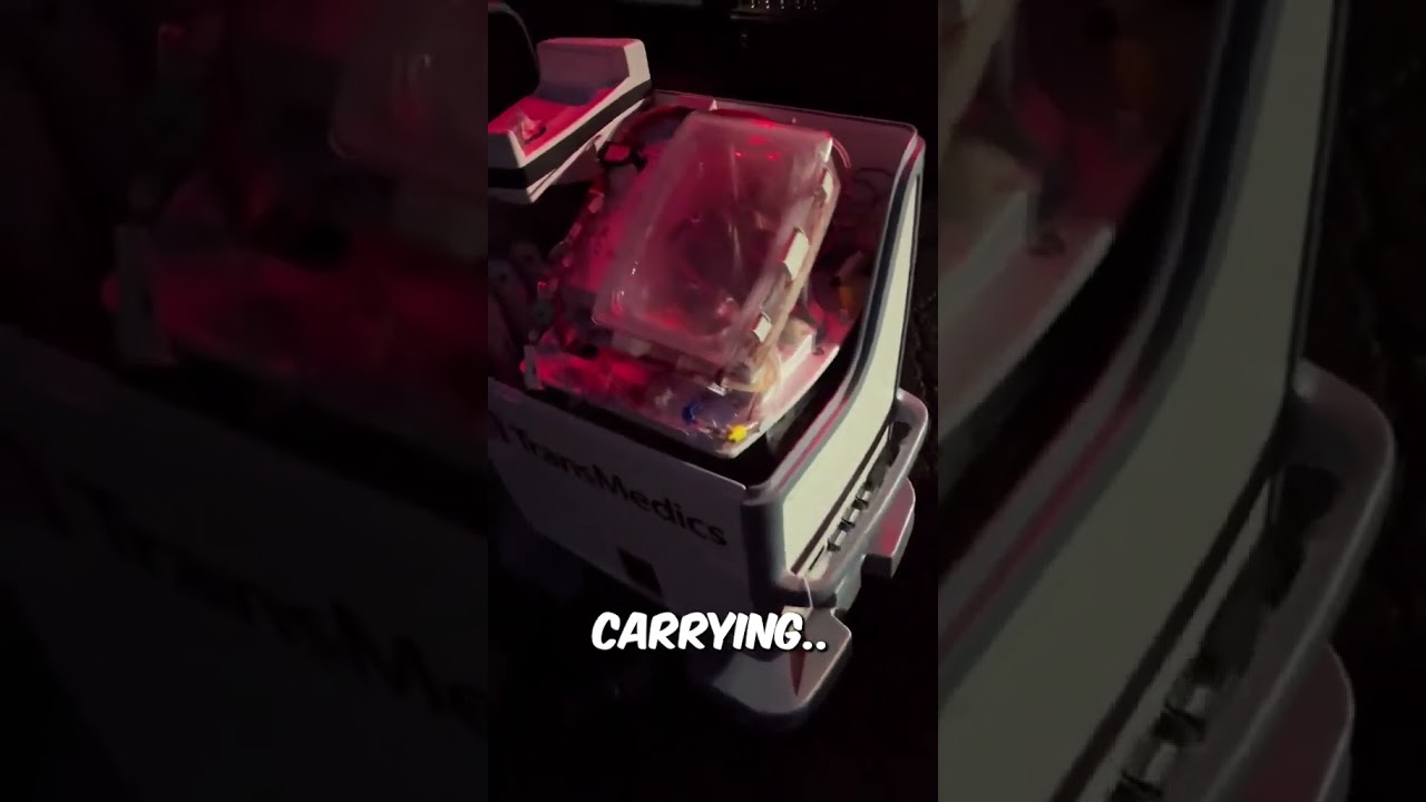 Transporting a Beating Heart on a Private Jet… Unreal!