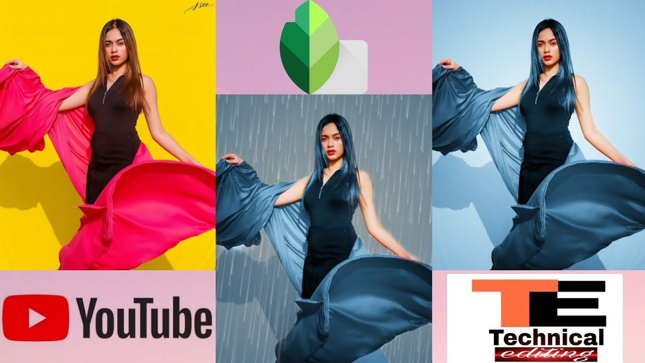 snapseed photo editing tutorial || photo editing video || snapseed blue effect editing tricks ...