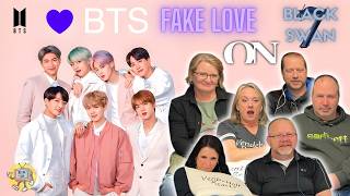 PARENTS FIRST TIME WATCHING BTS (방탄소년단) - Black Swan | Fake Love  | ON