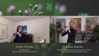 Live piccolo flute masterclass with Natalie Schwaabe | RJ Online Music Academy - Masterclass #1 screenshot 3