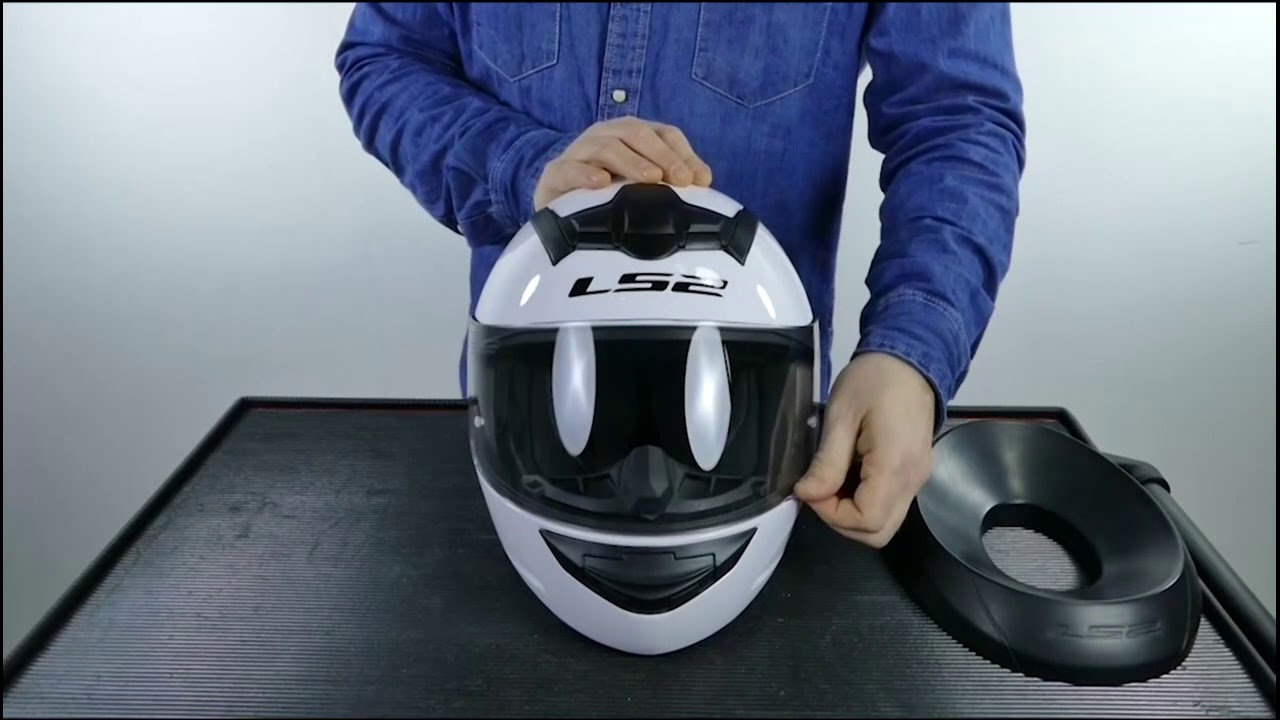 ls2 ff352 helmet test Flash Matt Black Grey Monster  Bachoo Motor & Cycle Company LS2 FF352 Flash White Red