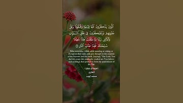 سورة آل عمران آيه١٩٠ #العراق #القرآن_الكريم #اكسبلور #لايك #السعودية #الجزائر #مصر #اليمن #المغرب