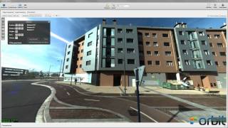 Orbit Mobile Mapping - Measurements on Panorama using Point Clouds