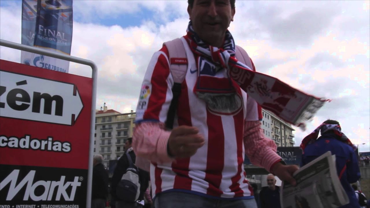 Happy Real Madrid-AtlÃ©tico de Madrid. Pharrell Williams. Lisboa. - YouTube