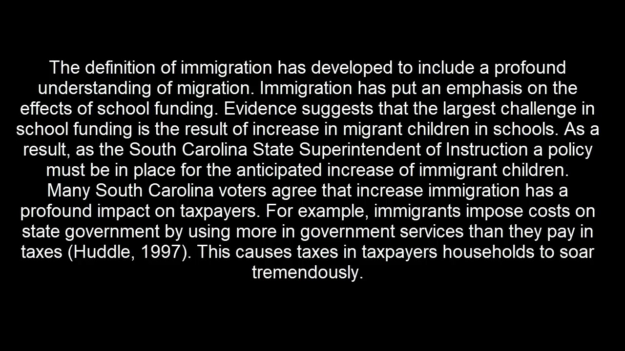 The definition of Immigration YouTube