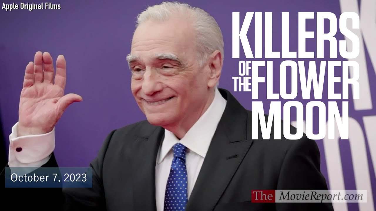 KILLERS OF THE FLOWER MOON UK premiere interviews with Martin Scorsese