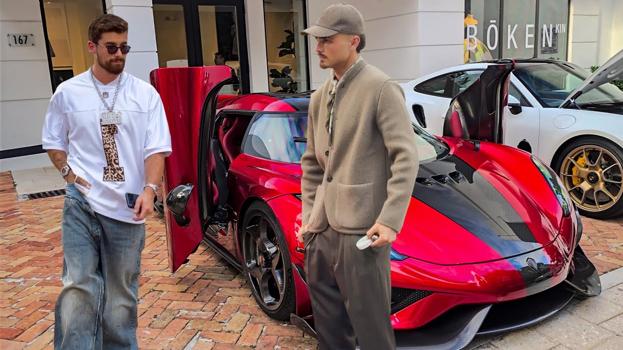 24 Hours w/ IMAN GADZHI & TJR The Young Millionaires in Miami in his Koenigsegg Regera!!