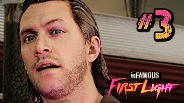 inFAMOUS First Light Walkthrough Part 3 - Mission: Free the Neon [HD] PS4 1080p