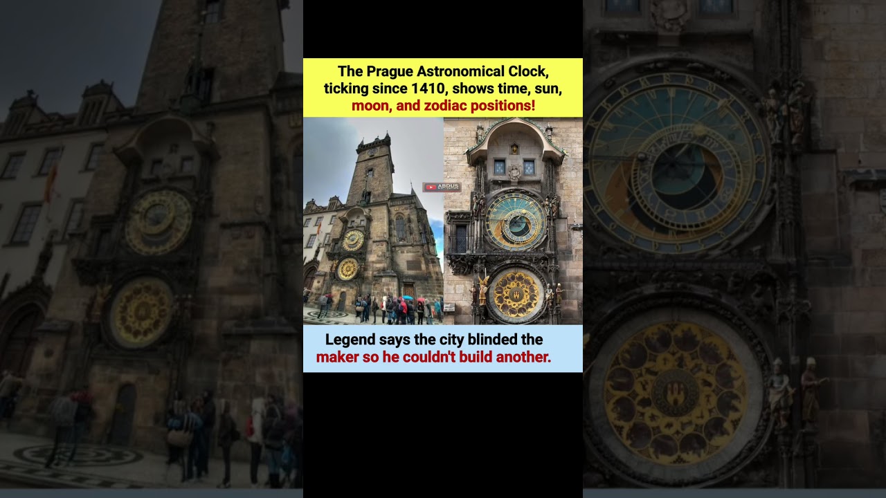 Prague Astronomical Clock: 600+ Years of Magic! 🕰️ 