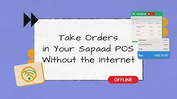 Take Orders in Your Sapaad POS Without the Internet | WO003 | Sapaad Academy