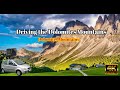 Driving the Dolomites Mountains | Italian Alps |Beautiful Mountain Roads Of Monte Grappa⁴ᵏ