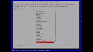 Installing Debian 9