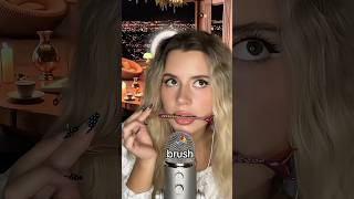 ASMR eating brush 🦴 #asmr #asmreating #brush