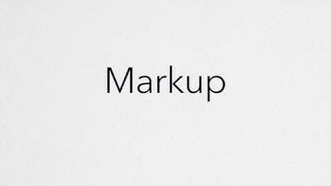 Markup -How to edit or annotate an image on an Apple Device