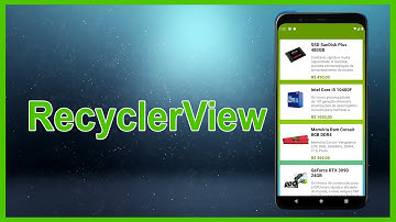 Android Studio - Criando uma Lista de Produtos com RecyclerView