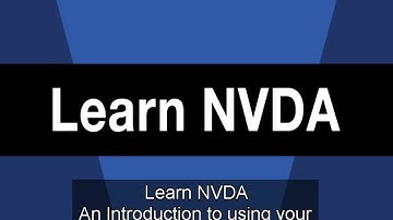 Learn NVDA: Installing NVDA