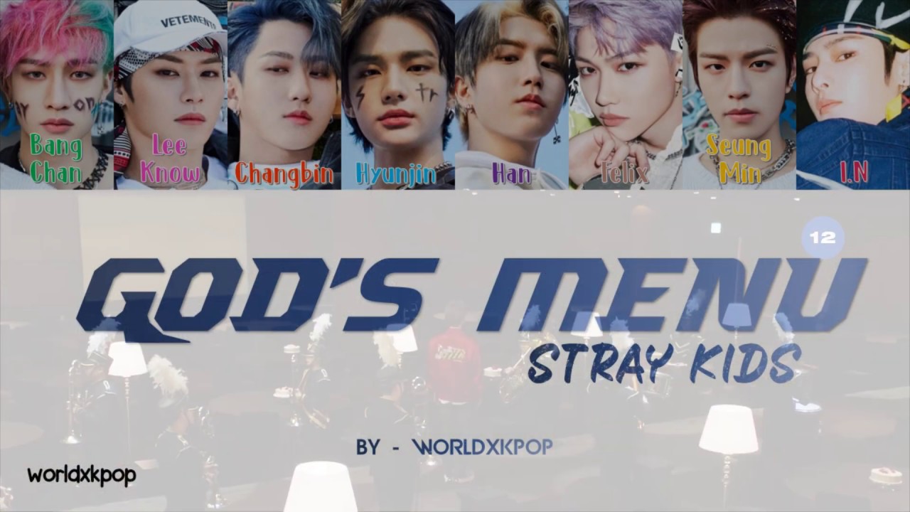 STRAY KIDS - GOD'S MENU(神메뉴) * KOLAY OKUNUŞ+MV(EASY LYRICS)COLOR CODED