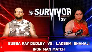 WWE LIVE MATCH : LAKSHMI SHAHAJI VS BUBBA RAY DUDLEY | WWE RAW MATCH 62