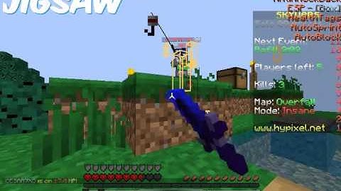 Hacking on Hypixel Skywars #1