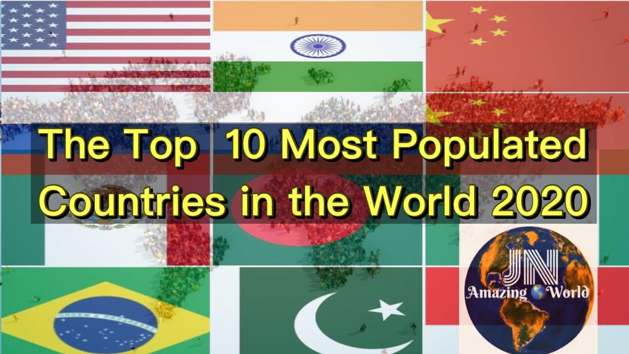 The Top 10 Most Populated Countries in the World 2020 | JN AmazingWorld ...