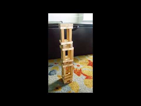 Jenga Building Demolition #Shorts