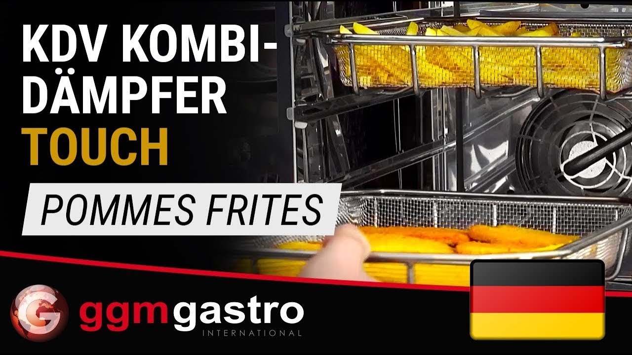 Kombidämpfer - Touch - 7x GN 1/1 - mit Waschsystem - KDV920 - GGM Gastro