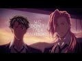 we don't talk anymore | matchablossom | SK8THEINFINITY AMV