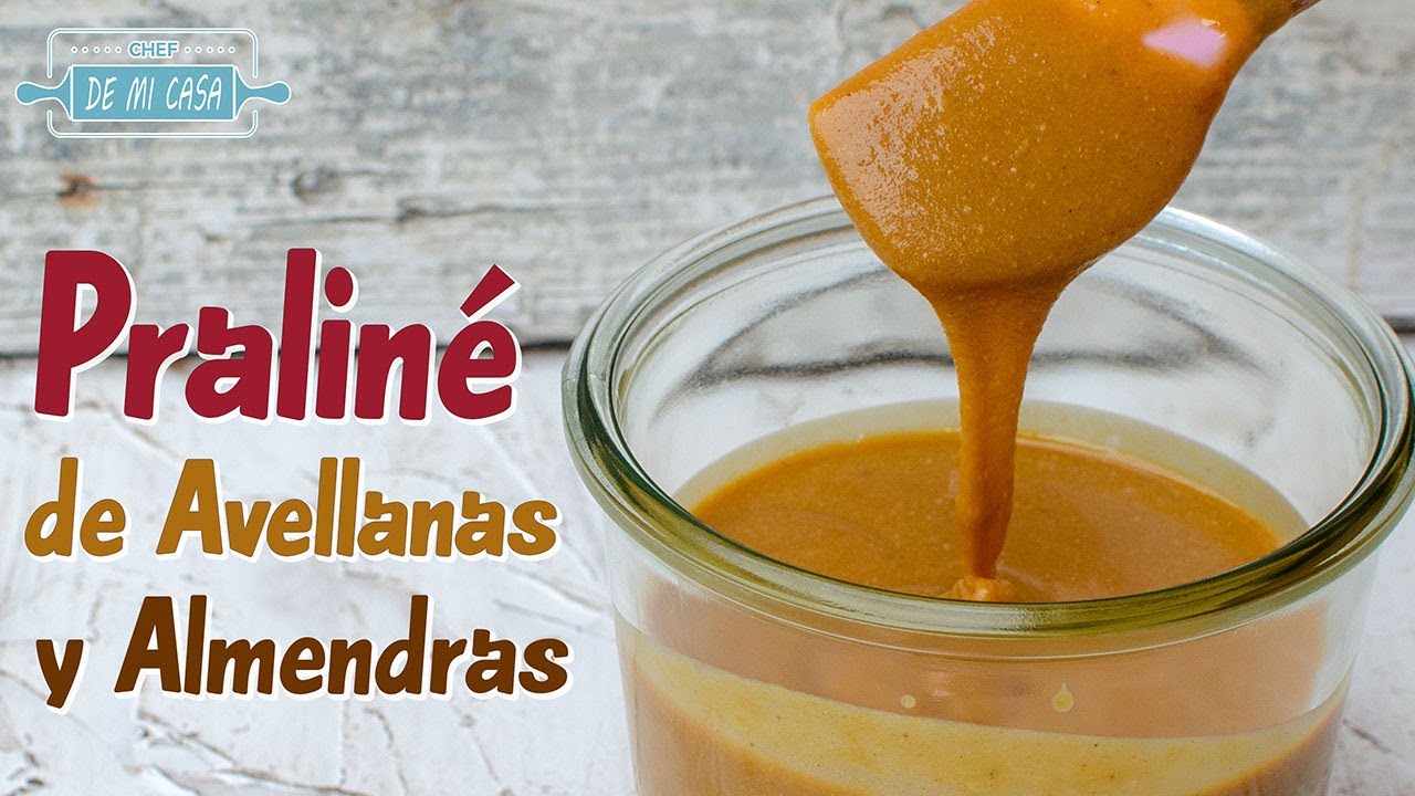 PRALINÉ de AVELLANAS y ALMENDRAS 🤩 Un toque DELICIOSO que MEJORARÁ tus tartas y Postres 🍰