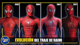 Evolución Del Traje De Spider-Man De RAIMI