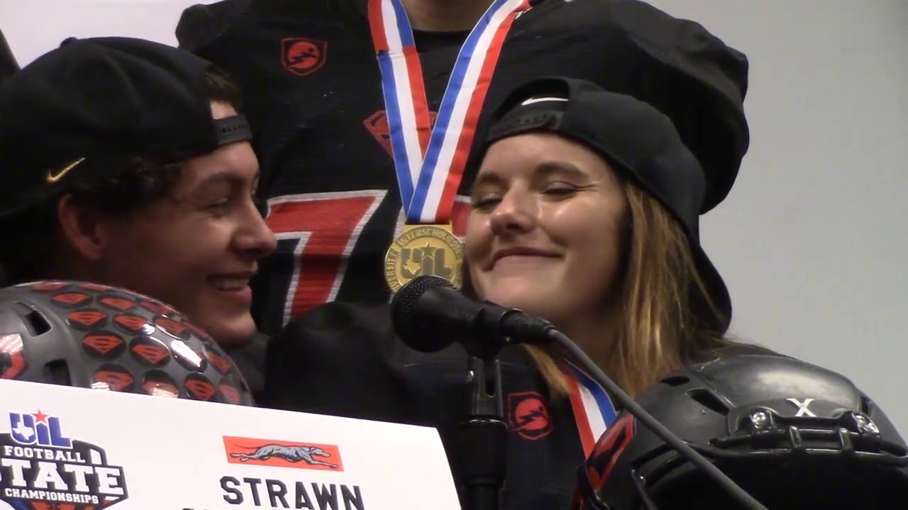 Texas UIL 6 Man Division II State Champion Strawn Post Game Press Conference