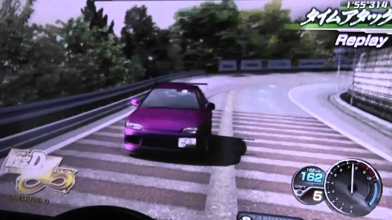 頭文字Ｄ8妙義BGM「COME ON BABY」リプレイ付