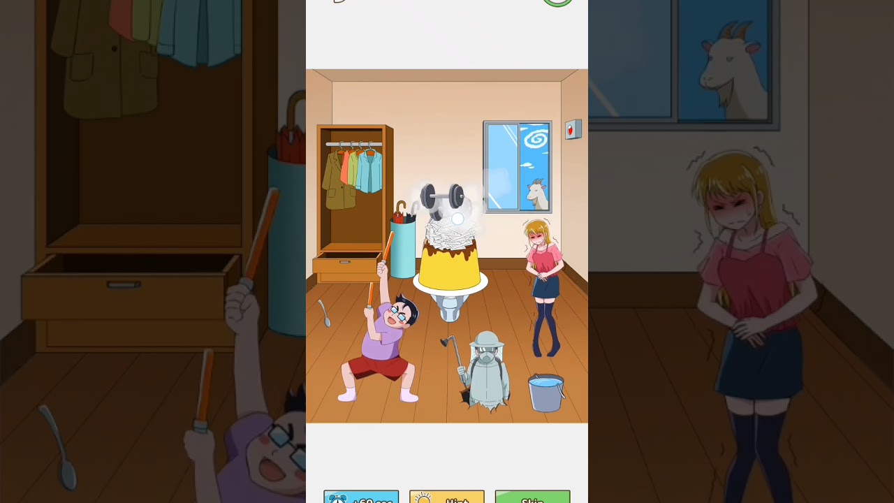 I need to use the toilet tricky mean game level 58 