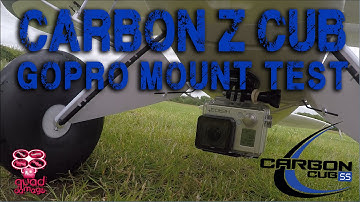 Carbon Z Cub GoPro mount test