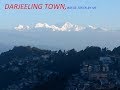 Breathtaking view of Darjeeling town from hotel