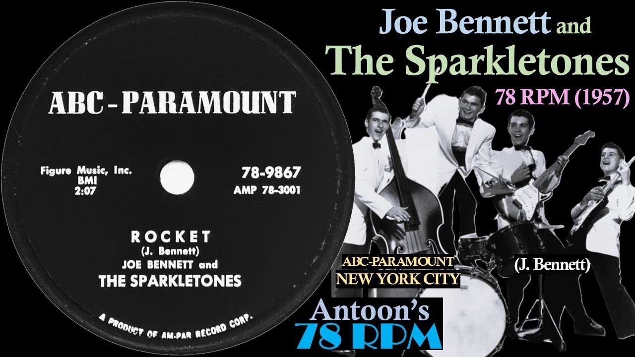 Joe Bennett | Rocket | ABC-Paramount 78 rpm | 1957 USA - YouTube