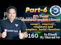 #160 STL Vector in C++ Part-6 | SWAP(), Reserve(), Emplace(), &amp; Emplace back() Function |Tpoint Tech
