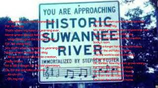 TOP 2%  (1851) / THE OLD FOLKS AT HOME SWANEE RIVER  / STEPHEN FOSTER  /COVER BY CEDBORMUSICBOX25
