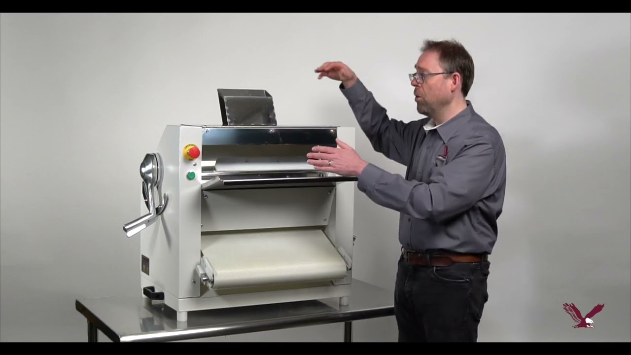 Dough Roller AE-PS01 Pizza Sheeter Full Intro by American Eagle Food Machinery