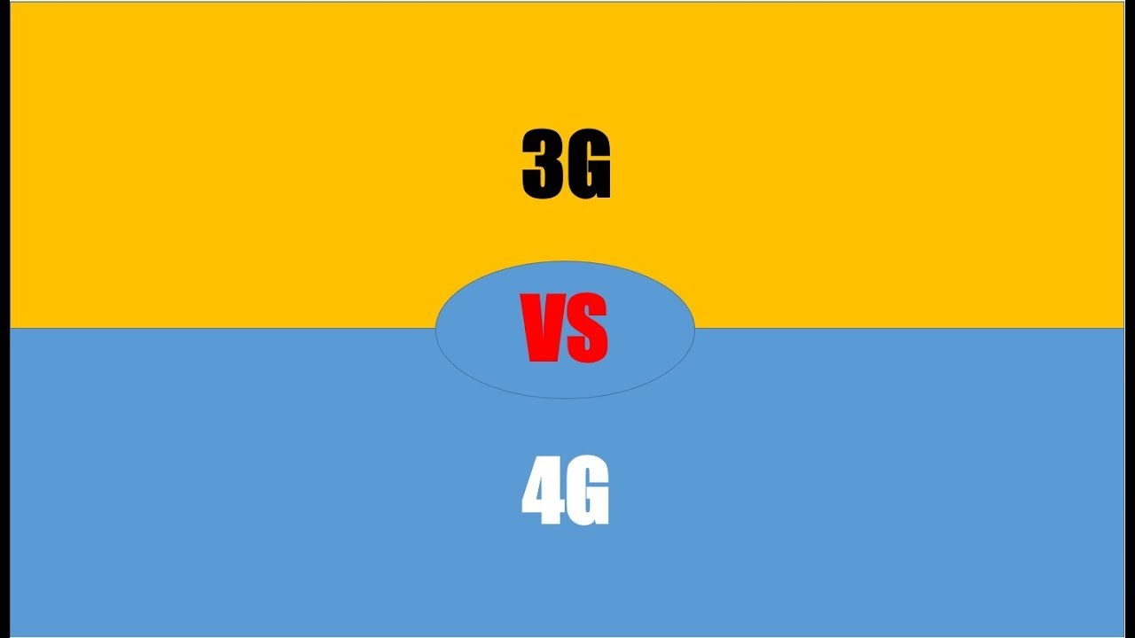 Difference Between 3G and 4G | 3G vs 4G - YouTube