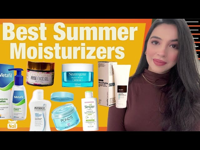 best summer moisturizer for combination skin