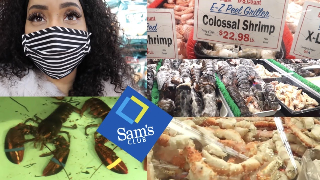 SEAFOOD SHOPPING HAUL AT SEAFOOD MARKET + SAM'S CLUB KING CRAB