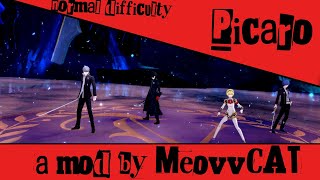 Picaro boss showcase [NORMAL] | modded P5R (Mod by MeovvCAT)