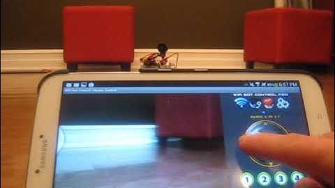 WiFi Bot Control - Android App & Arduino / LEGO Robot
