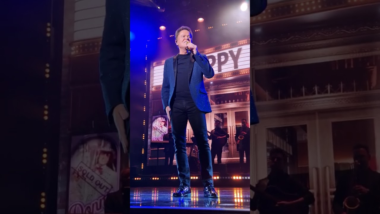 Donny Osmond 💜 Harrahs Las Vegas 💜  Soldier of Love 💜 Puppy Love 💜 Who 💜  May 10 2024
