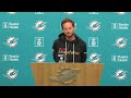 Coach Mike McDaniel meets with the media | Miami Dolphins