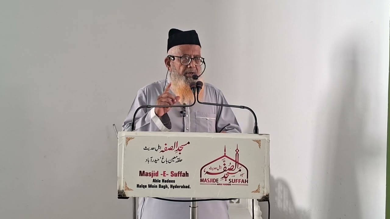 06-03-2026 KHUTBAH-E-JUMU'AH BY SHAIKH ABDUL KHALIQ MADANI HAFIZAULLAAH 