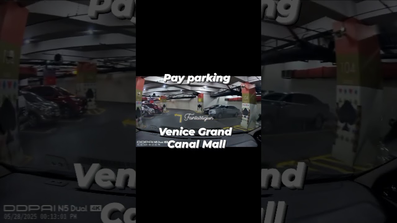 Payparking na maraming slot #venicegrandcanalmall , #parking , #videos #youtubevideo