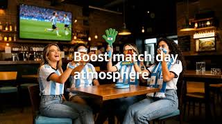 World Cup 2026 Soccer Fan Support Kit,Flag,Scarf,Glasses,Face Paint,Clapper,Wristband screenshot 3