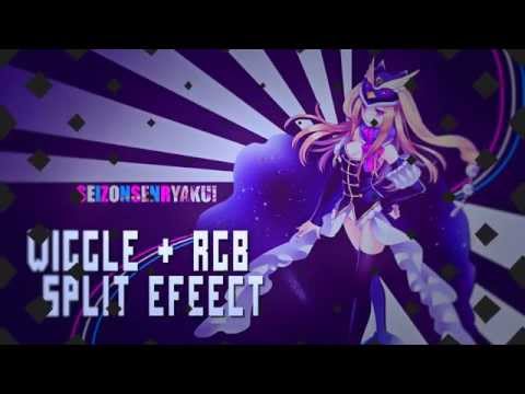 【AE TUTORIAL】❖ Wiggle + RGB Split Effect