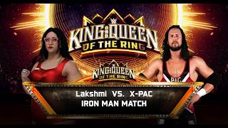 WWE 2K25 - Lakshmi vs X-Pac | WWE LIVE MATCH 187
